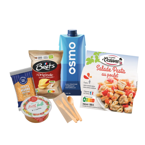 SACHET PIK-NIC N°4 - 6 éléments (Bte : 10pcs)