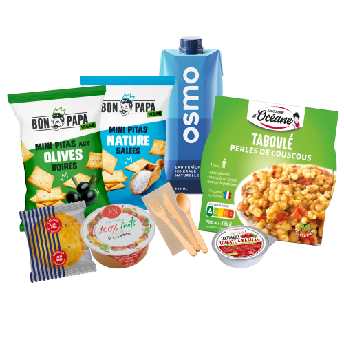 SACHET RANDO N°3 "VEGATARIEN" - 8 éléments (Bte : 10pcs)