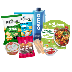 SACHET GRAND VOYAGEUR N°2 "VEGETARIEN" - 8 éléments (Bte : 10pcs)