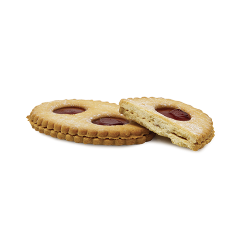 Lunette fourrée fraise sachet fraîcheur 1pc 50grs (Bte : 40pcs)
