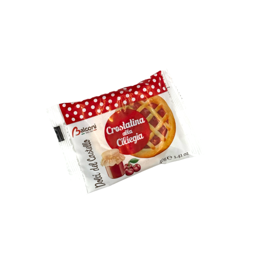 Crostatina cerise - Sachet fraîcheur 1pc 40g (Bte : 42pcs)