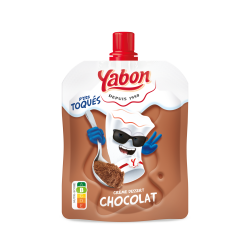 Crème Dessert chocolaté en gourde 80grs (Bte : 65pcs)