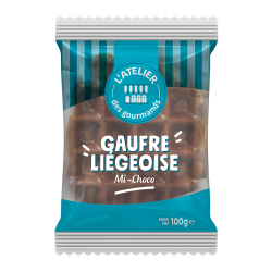 Grande gaufre liégeoise sucrée Michoco 100g (Bte : 24 )