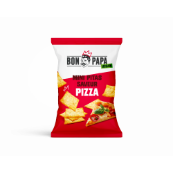 Mini Pita saveur Pizza 30g (Bte : 50pcs)