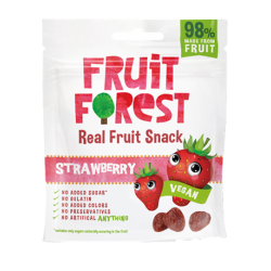 Fruit snack fraise 30g(Bte : 14pcs)