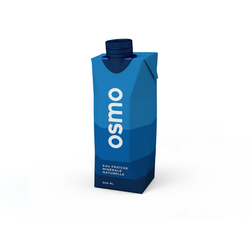 Eau minérale OSMO Tetra prisma 50cl (colis de 12 unités) Eau minérale OSMO Tetra prisma 50cl (colis de 12 unités)