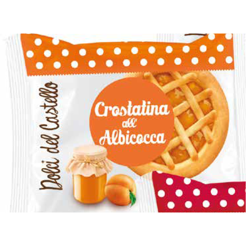 Crostatina abricot - Sachet fraîcheur 1pc 40g (Bte : 42pcs) Crostatina abricot - Sachet fraîcheur 1pc 40g (Bte : 42pcs)