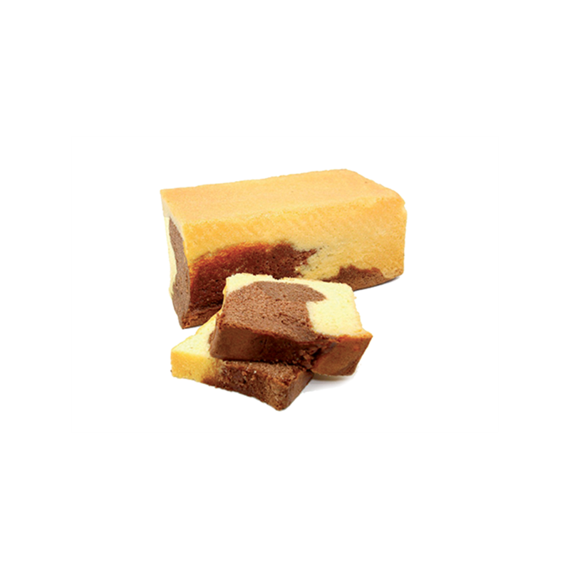 Cake fondant marbré 400g (Bte : 12pcs) Cake fondant marbré 400g (Bte : 12pcs)