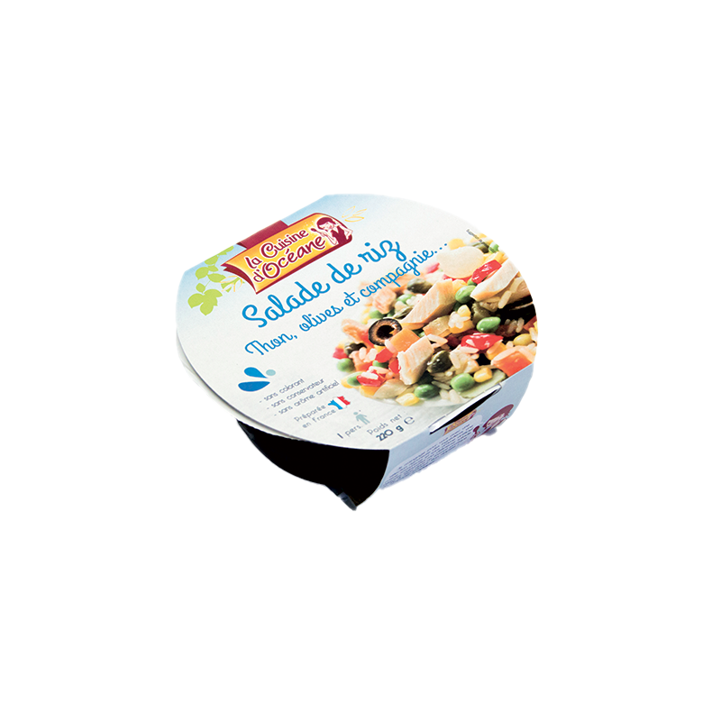 Salade riz-thon 220grs (Bte : 7pcs) Salade riz-thon 220grs (Bte : 7pcs)