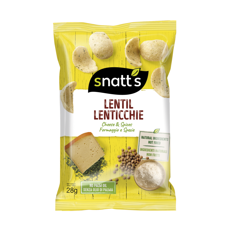 Lentil Chips Fromage et fines Herbes 28g (Bte: 32 pcs) Lentil Chips Fromage et fines Herbes 28g (Bte: 32 pcs)
