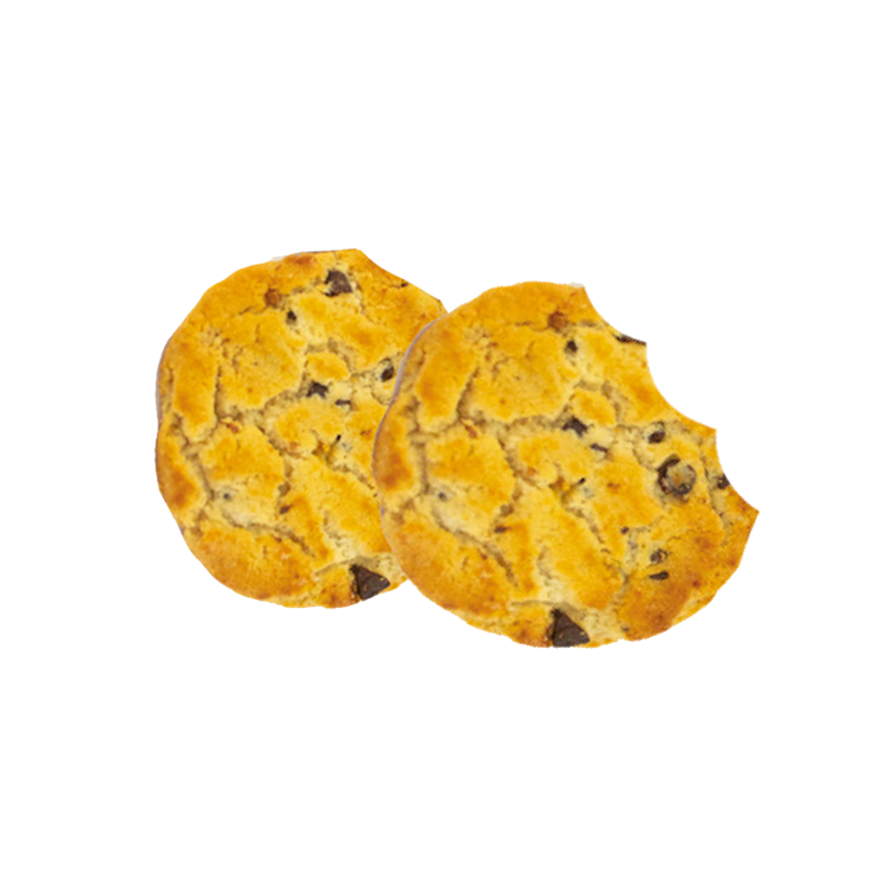 Cookie Normand Nougatine&pépites choco sachet fraîcheur 1pc 16.6grs (Bte : 90pc)