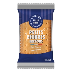 Petits beurres bretons sachet fraîcheur 2pcs 20grs (Bte : 180pcs)