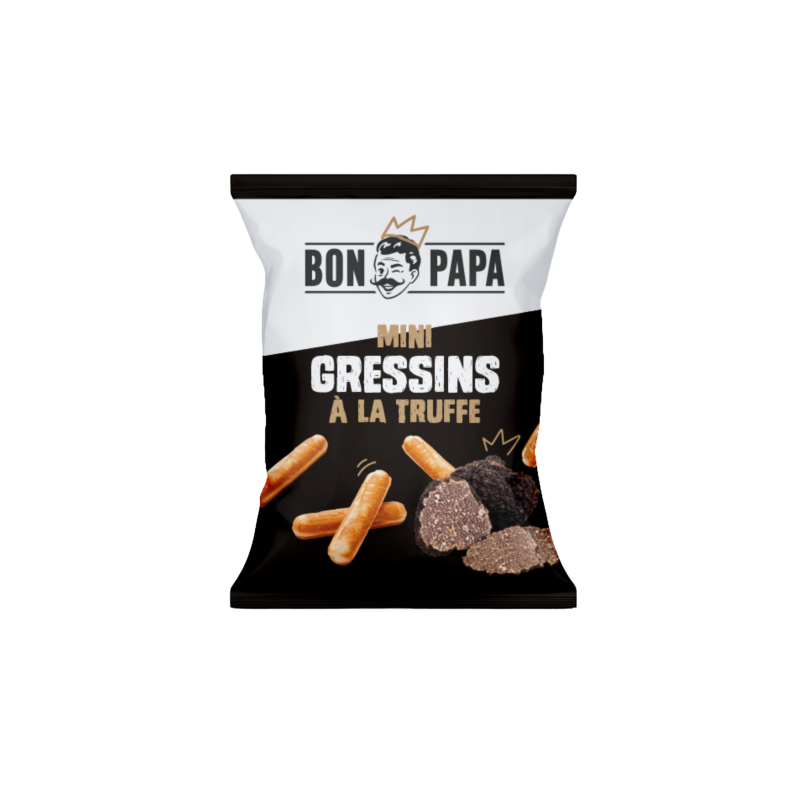 Mini gressins saveur truffes 30g (Bte : 70 pcs)
