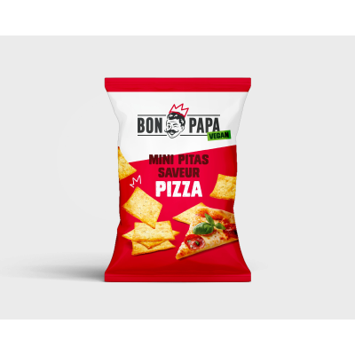 Mini Pita saveur Pizza 30g (Bte : 50pcs)