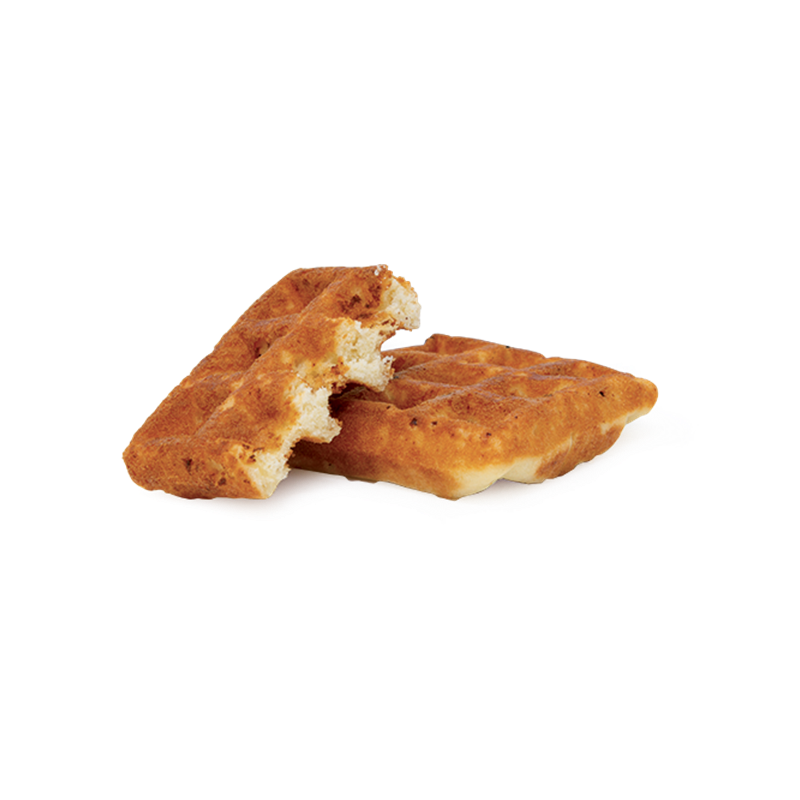 Gaufre au lait carrée 1pc 35grs pack de 8 (Bte : 12x8pcs)