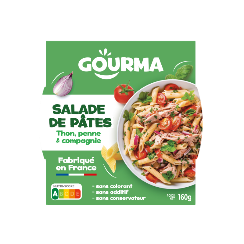 Salade napolitaine au thon 160grs GOURMA  (Bte : 12pcs)