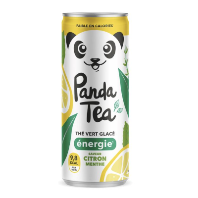 PANDATEA Thé vert glacé citron 25cl (Bte: 12 unités)