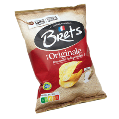 Chips bret's nature lisse 30g (Bte : 100pcs)