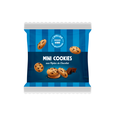Mini cookies - sachet fraicheur 80g  (Bte : 75pcs)