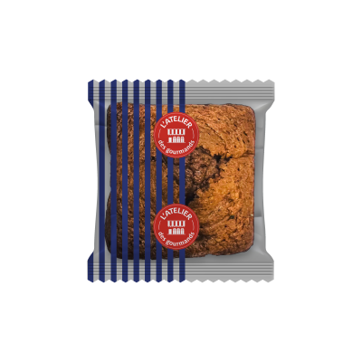 Cake au chocolat sachet fraîcheur 1pc 30grs (Bte : 120pcs)