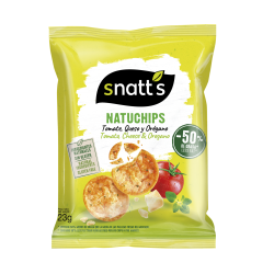 Natuchips pop Tomate, Fromage Origan 23g  (Bte: 45pcs)