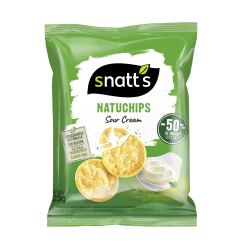 Natuchips pop Crème Fraiche  23g  (Bte: 45pcs)
