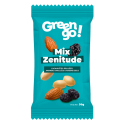 Mix de fruits secs "ZENITUDE" - Sachet fraîcheur 30g (Bte : 24pcs)