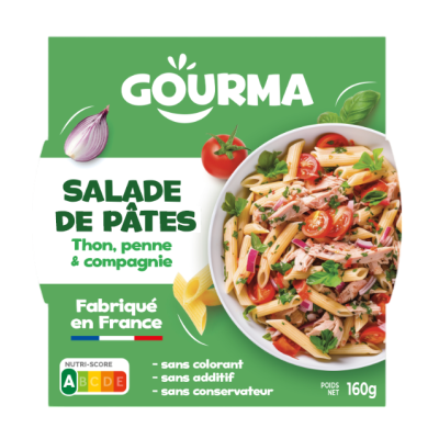 Salade napolitaine au thon 160grs GOURMA  (Bte : 12pcs)