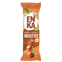 Barre de céréales noisettes - sachet fraîcheur 1pc 45grs (Bte : 20pcs)