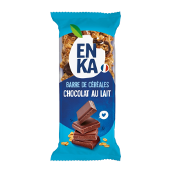 Barre de céréales chocolat lait - sachet fraîcheur 1pc 21grs (Bte : 160pcs)