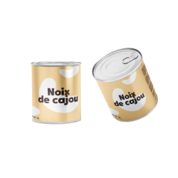 Noix de Cajou -  mini can alu 40g (Bte : 96pcs)