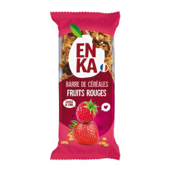 Barre de céréales pépites fruits rouges - sachet fraîcheur 1pc 21g (Bte 160pcs)