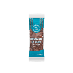 Brownie en barre sachet fraîcheur 1pc 50grs (Bte : 30pcs)