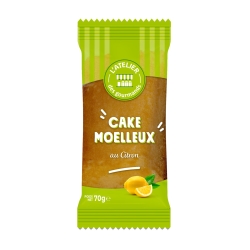 Cake citron - sachet fraicheur indv 70g (Bte : 30pcs)