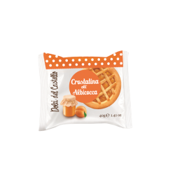 Crostatina abricot - Sachet fraîcheur 1pc 40g (Bte : 42pcs)