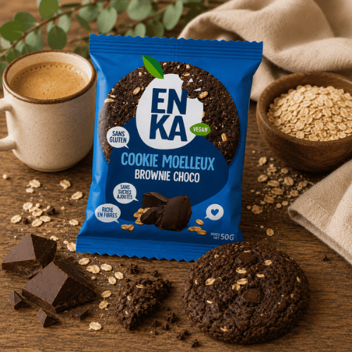 Grand Cookie moelleux brownie choco 50g (Bte: 26 pcs)