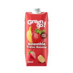 Smoothie Fraise Banane 33cl (colis de 12 unités)