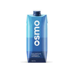 Eau minérale OSMO Tetra prisma 50cl (colis de 12 unités)