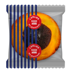 Flonflon marbré chocolat sachet fraîcheur 1pc 40grs (Bte : 100pcs)