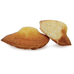 Madeleine bretonne pur beurre sachet fraîcheur 1pc 30grs (Bte : 100pcs)