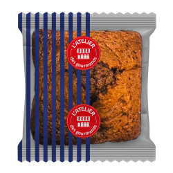 Cake au chocolat sachet fraîcheur 1pc 30grs (Bte : 120pcs)