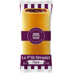 Le P’tit Strudel moelleux  Figue 21g (Bte : 180pcs)