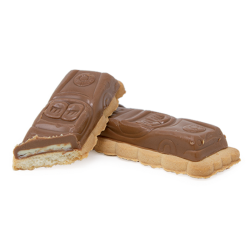 Lingot chocolat & lait sachet fraîcheur 1pc 21g (Bte : 72pcs)
