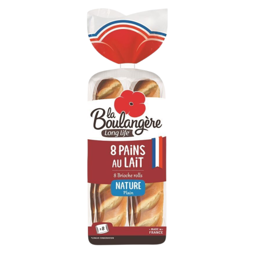 Pain au lait 35g emballé (Bte : 72pcs soit 9 pochons de 8pcs)
