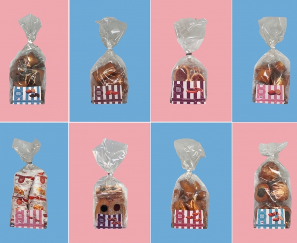 Sachets gâteaux en format familial 