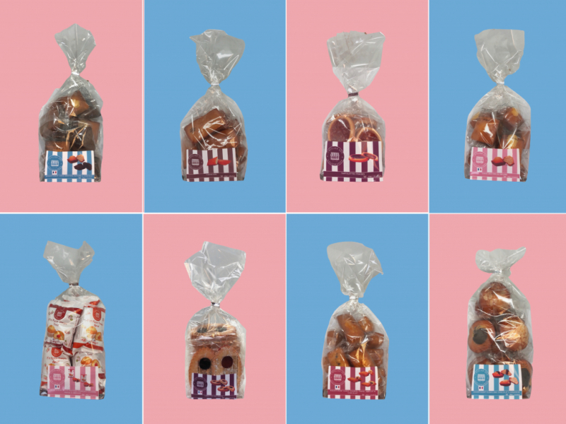 Sachets gâteaux en format familial